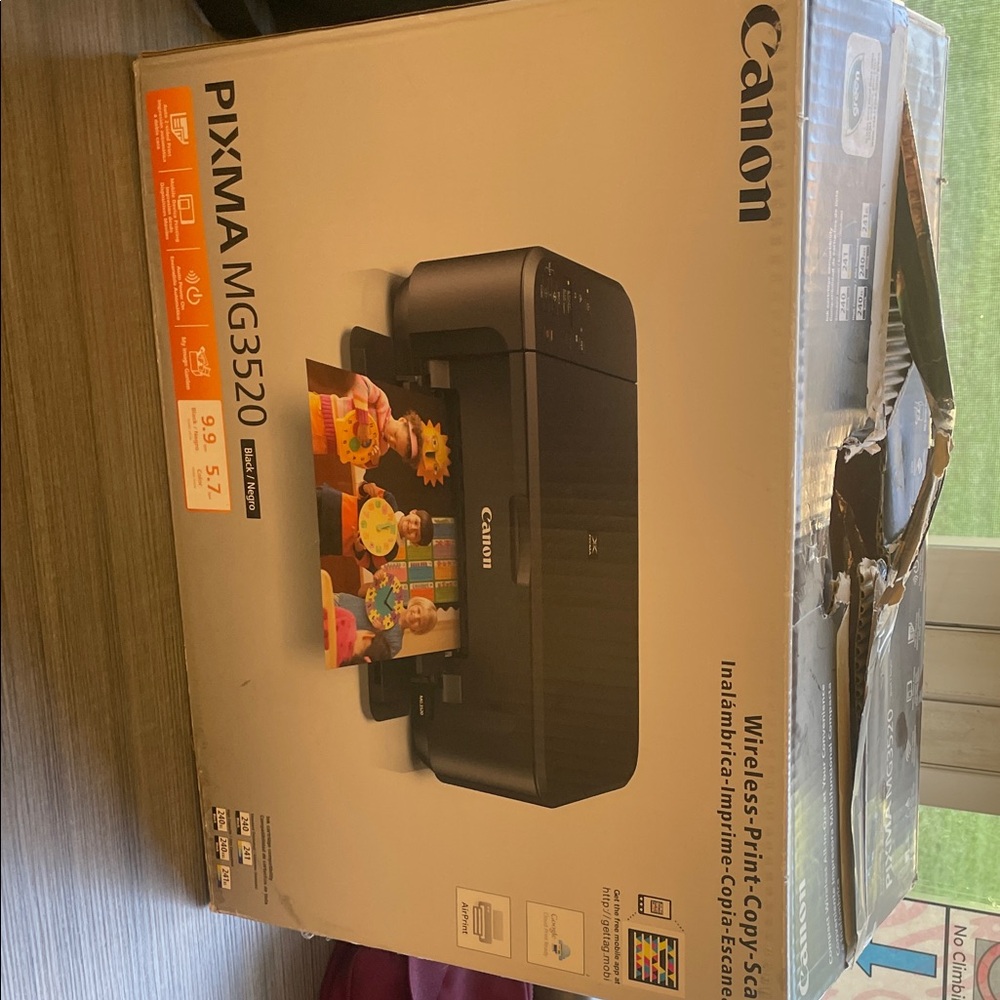 Canon PIXMA MG3520 Black Printer